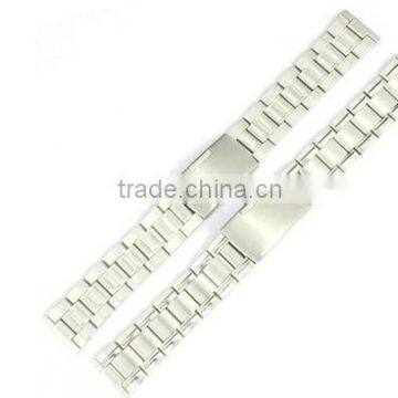 Custom high quality 316L stainless steel gold/silver watch strap,banding for watch strap