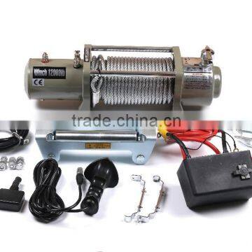SC12000LBS (12/24V) with Remote Control Electric Winch