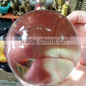 Wholesale 50mm 60mm 80mm 100mm 120mm clear crystal glass ball