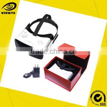 2016 New fashion innovative product ALL IN ONE VR glasses 3d player video