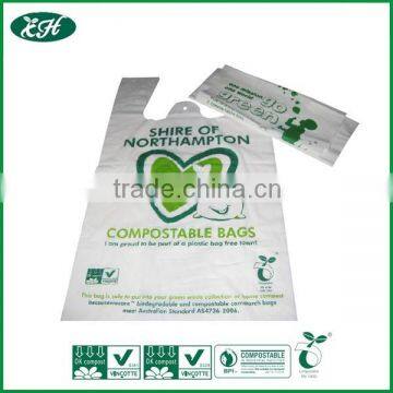 manufacturer promotional custom t-shirt supermarket bag for vegetables