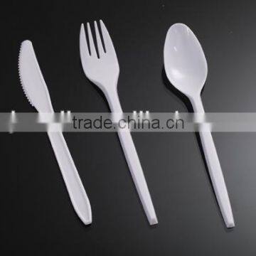 disposable plastic cutlery set