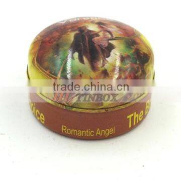 Round Cosmetic Lip Balm Tin Can - 15ml