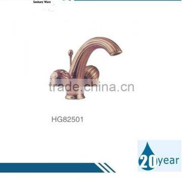 Promotional European Double Handle Factory Basin Faucets