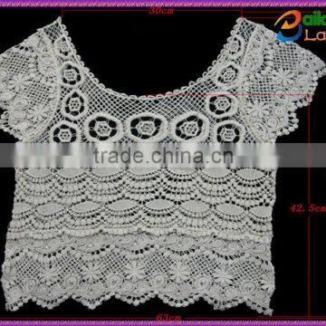 2016 wholesale fashion embroidered ladies crochet tops