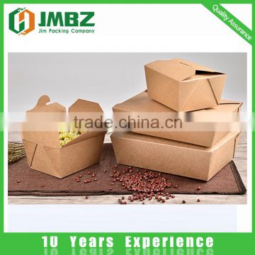 Hot selling Food grade disposable custom made noodle paper boxes