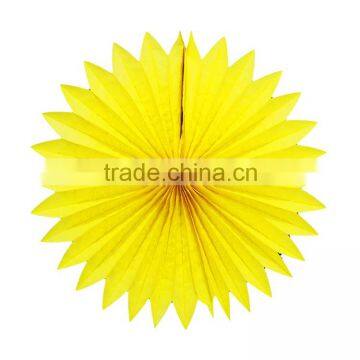 Tissue paper fan wedding decoration event & party supplies