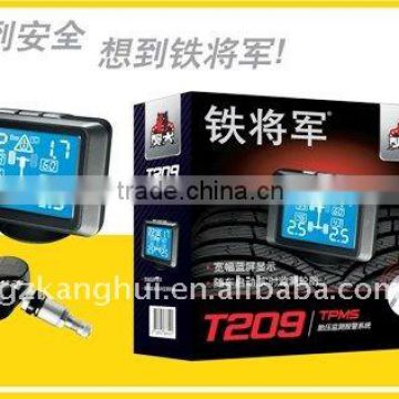 T-209 car tire pressure monitoring system with long life tadrian battery for the sensors