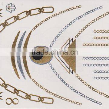 Flash Metallic Tattoos For Spring