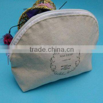 factory customized made stylish cotton linen drawstring bag,wholesale organic cotton cosmetic bag