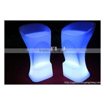 Bar Chair Wedding Activities be Riotous With Colour Outdoor Plastic Led Stools/Led Furniture Fashion Bar Stool Led Bar Stool photo-3