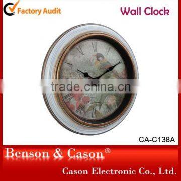 Antique Plastic Wall Clock Home Decoration Clock photo-2