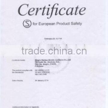 S for european product safety