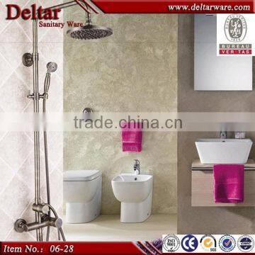 Guangdong Gold Shower Mixer Faucet, Full Brass Shower Tap, Big Head Shower Hot and Cold Water photo-2