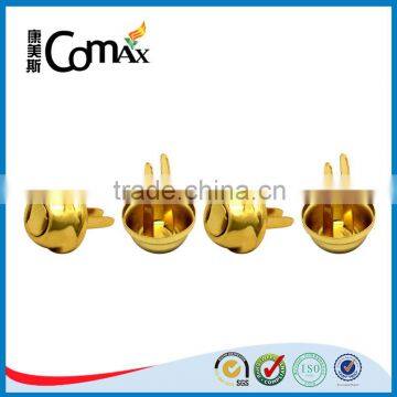 Gold metal stud for bags