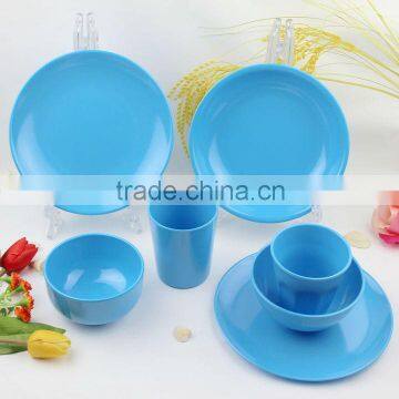 hot sales dinner sets in blue color