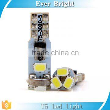 T5 5smd LED bulb 3020 T5 Interior Instrument Panel Light fixtures