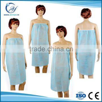 Popular Tanning Waxing Spa Use Disposable Bathrobe Gown Factory Supply photo-2
