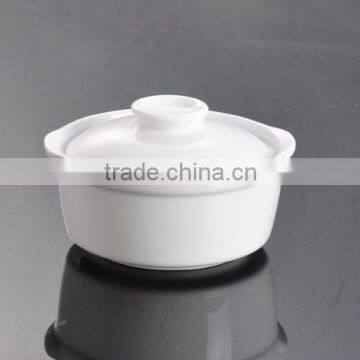 4, 5, 6, 7, 8, 9 inch Antique Graceful Luxury Round Shaped Hotel Restaurant Sugar Serving Bowls Ceramic Porcelain Bone China