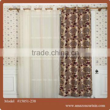 Custom Jacquard Blackout Fabric / Printed Curtain