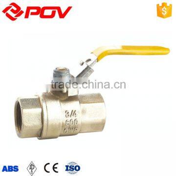 China Made Cheap 90 Degree Union End Brass Ball Valve Manual photo-6