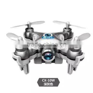 Cheerson CX-10W Mini WiFi Control Flying Camera 4CH 6 Axis RC Quadcopter App for Android and IOS photo-2