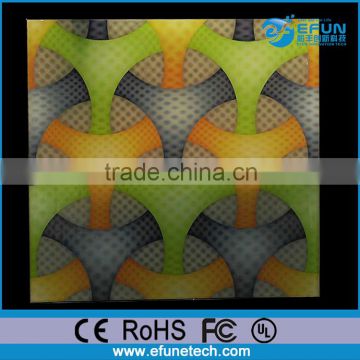 2016 New design 3D art glass decorative panel ,3D glass tile