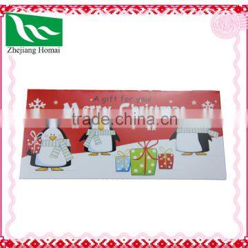 Lovely merry Christmas postcard printing