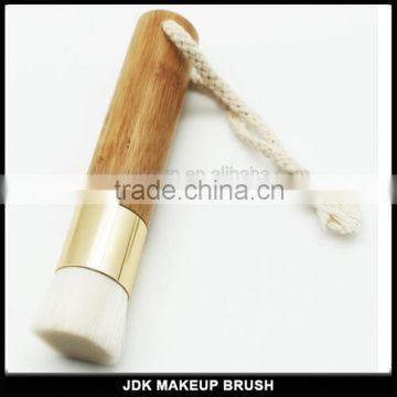 Bamboo handle Facial cleaning brush Long handle soft bristle hair face cleaning brush wholesale