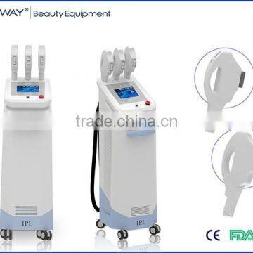 IPL Skin Rejuvenation and Hair, Acne and Pigmented Lesions Removal Machine