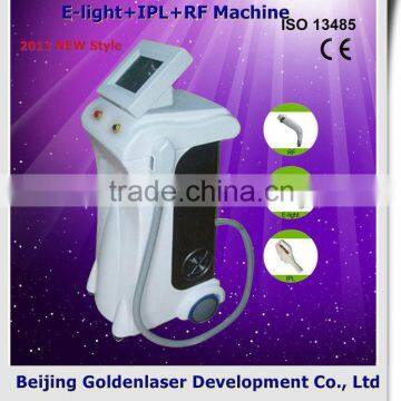 2013 New design E-light+IPL+RF machine tattooing Beauty machine multi function machine