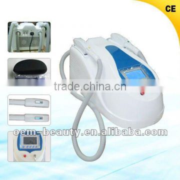 Mini Ipl Beauty Equipment Machine 1-50J/cm2 With Two Handpiece Speckle Removal