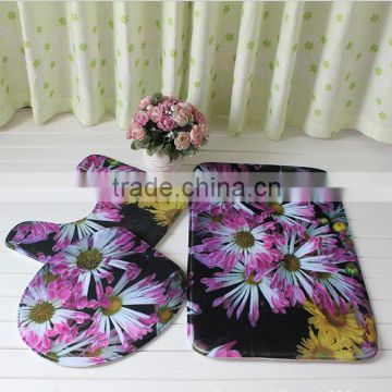 beatiful high quality bath mat washable bathroom anti-slip pad