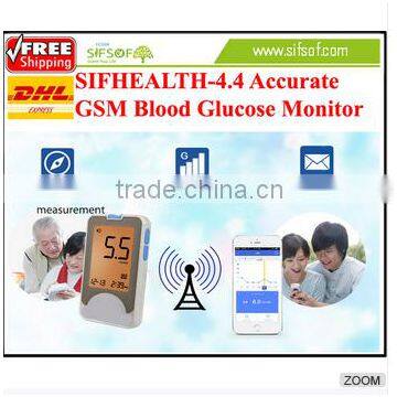 SIFHEALTH-4.4 Accurate GSM Blood Glucose Monitoring/ Healthcare Supply