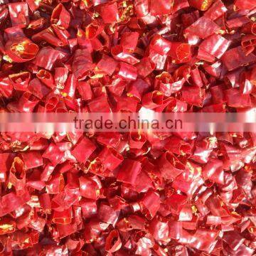 China factory supplier high quality 8% moisture high impurity no Pesticide Residue red cutting chilli pepper rings