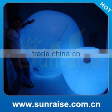 Party Supply pvc inflatable light balloon led ball