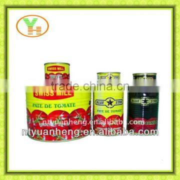 70-4500g china fresh canned tomato paste with high quality