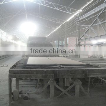 new Inside Wall Construction material gypsum Board making machin