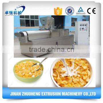 corn flakes production process making machine