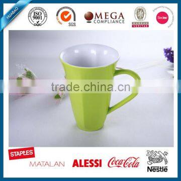 New Durable Stackable Plastic Mug Set,Plastic Mugs with Handles Melamine Cups, Dishwasher Safe, bpa free plastic insulated mug