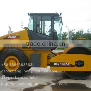 XCMG road roller single drum vibratory road roller XS162J