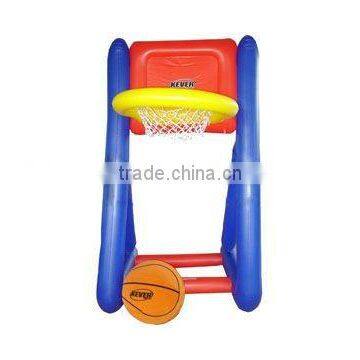 Inflatable basketball stand