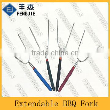 Camping Extendable Hot Dog BBQ Fork For Sale