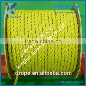 PP multifiliment rope 3 Strand for sale