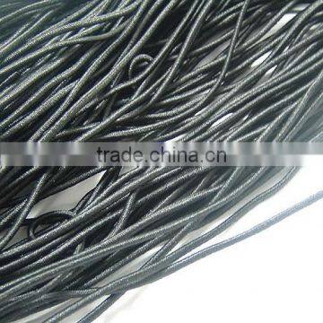 2mm Elastic Strings For Hair Accessory, Jewelly, Stationary elastic trim rubber band, black elastic string