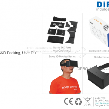 Smart DIY SKD 3D VR Glasses Virtual 3D Glasses Cheap Price 3D VR Headsets photo-4