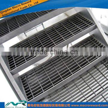 ASTM Q235 SS304 Stainless Steel Grating Steel Stair Treads