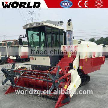 China World 98hp mini small rice combine harvester machine price