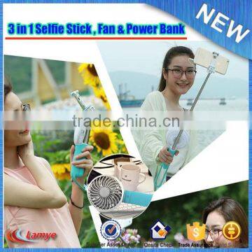 Directly Factory Extendable Self Portrait Selfie Handheld Stick Monopod Holder Cooler Mini Fan photo-6