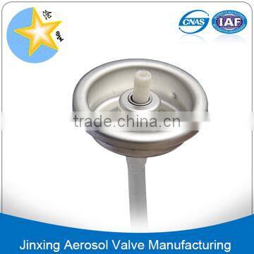 Furniture polish aerosol spray valve